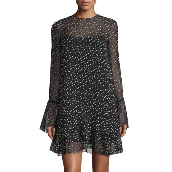 Theory Dresses & Skirts - NWT Theory Black White Star Print Dress - M1